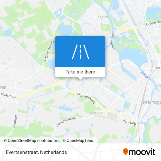 Evertsenstraat map