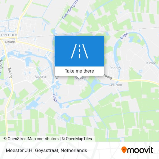 Meester J.H. Geysstraat map