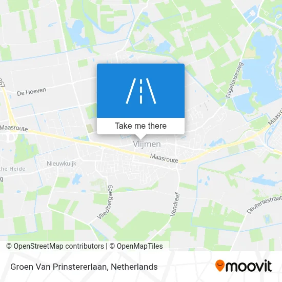 Groen Van Prinstererlaan map