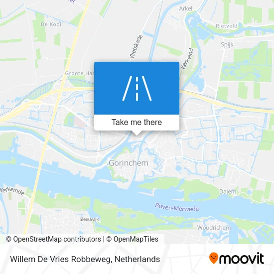Willem De Vries Robbeweg map