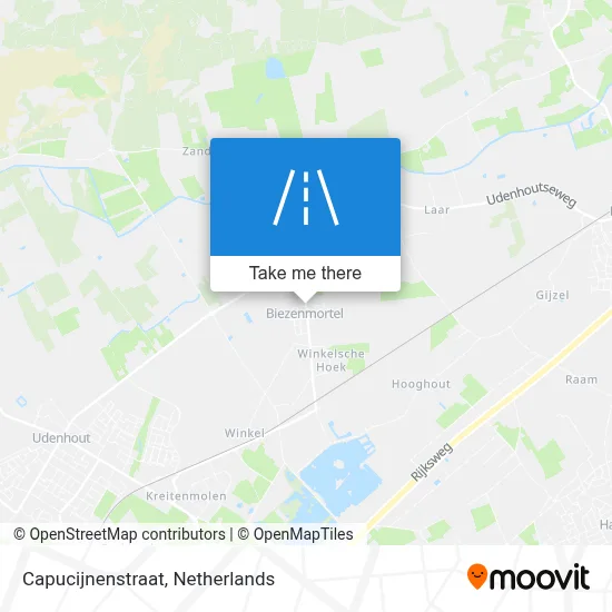 Capucijnenstraat map