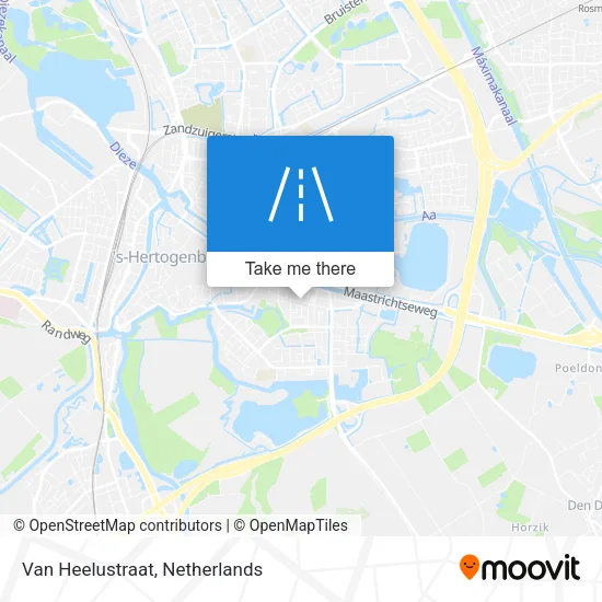 Van Heelustraat map