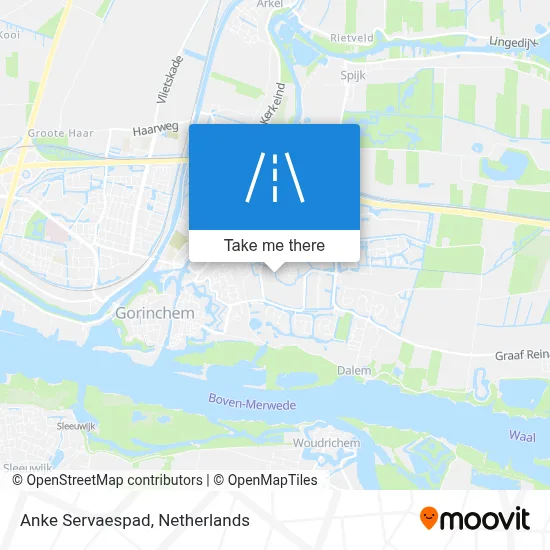 Anke Servaespad map