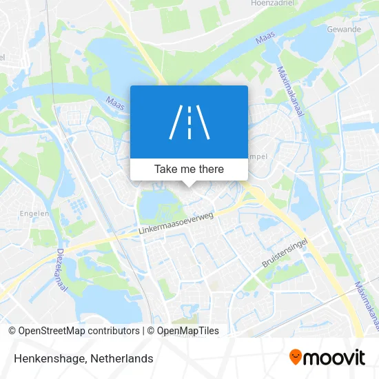 Henkenshage map