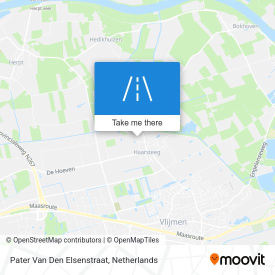 Pater Van Den Elsenstraat map