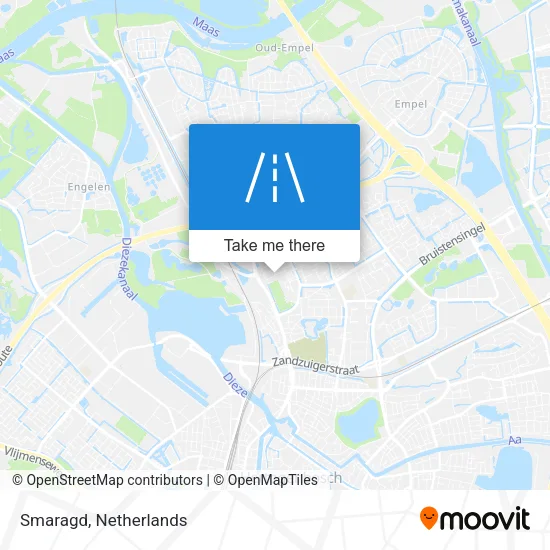 Smaragd map