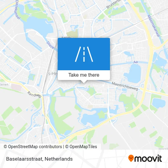 Baselaarsstraat map