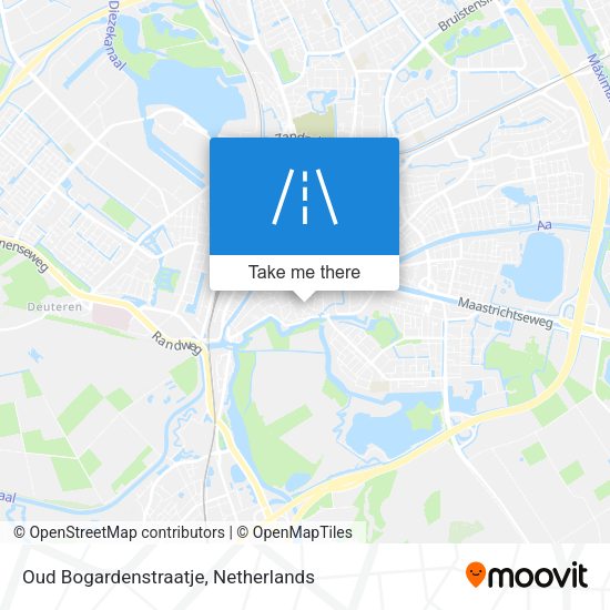 Oud Bogardenstraatje map