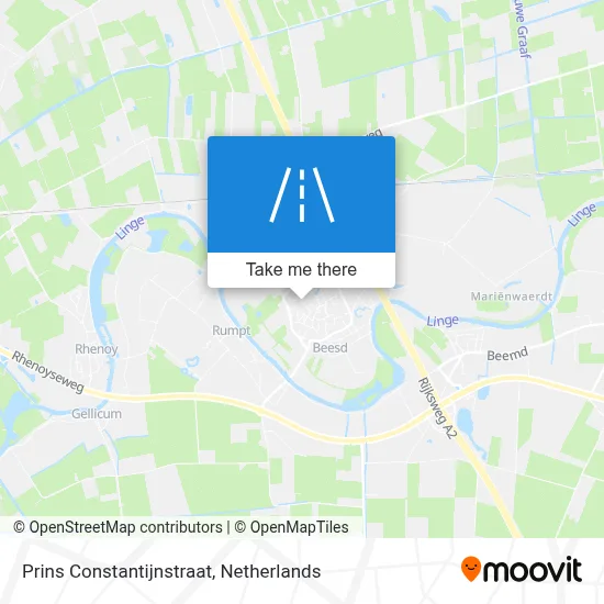 Prins Constantijnstraat map