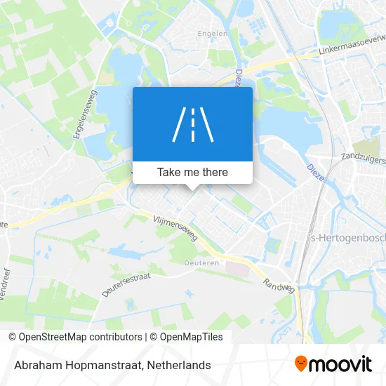 Abraham Hopmanstraat map