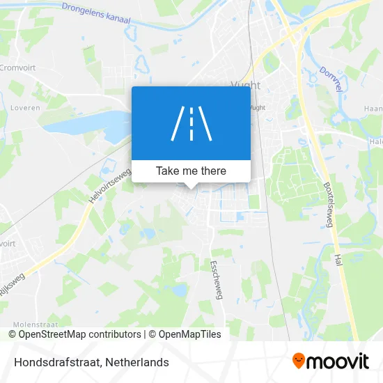 Hondsdrafstraat map
