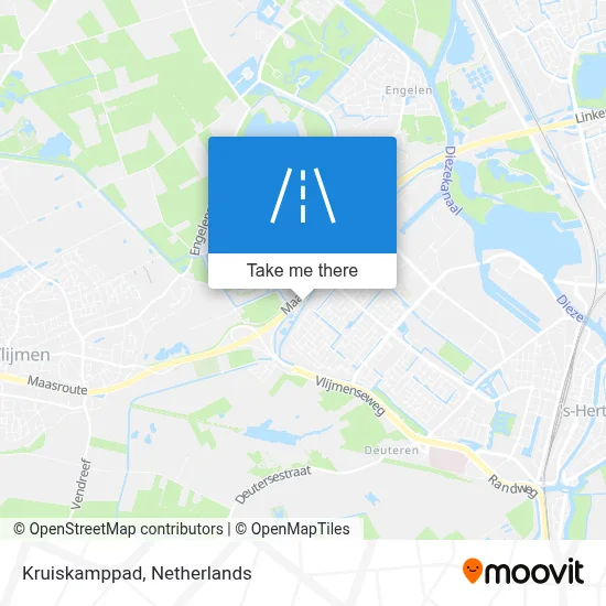 Kruiskamppad map