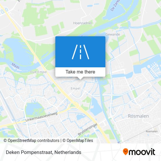 Deken Pompenstraat map