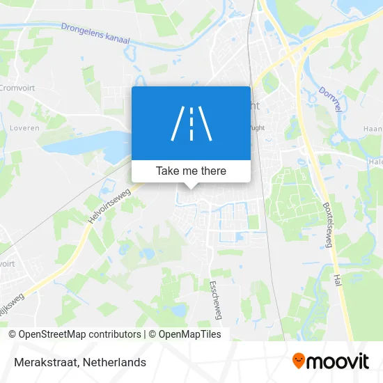 Merakstraat map