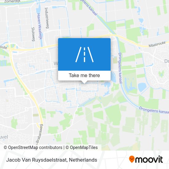 Jacob Van Ruysdaelstraat map