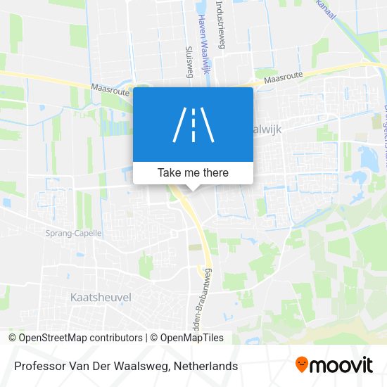 Professor Van Der Waalsweg map