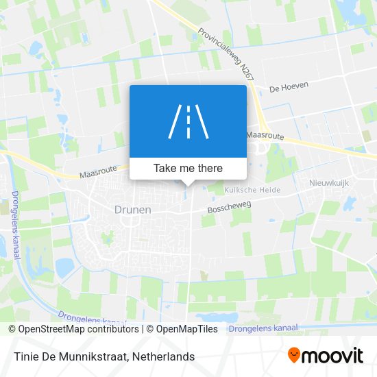 Tinie De Munnikstraat map