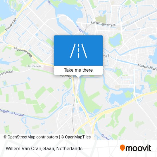 Willem Van Oranjelaan map