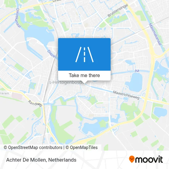 Achter De Mollen map