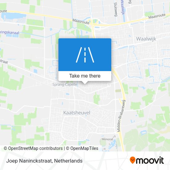 Joep Naninckstraat map
