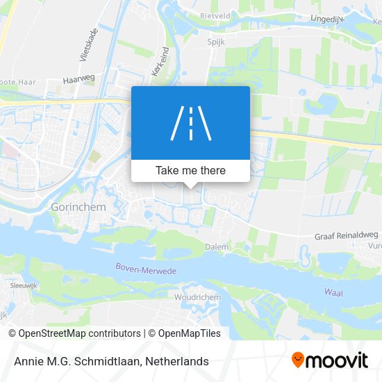 Annie M.G. Schmidtlaan map