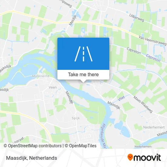 Maasdijk map