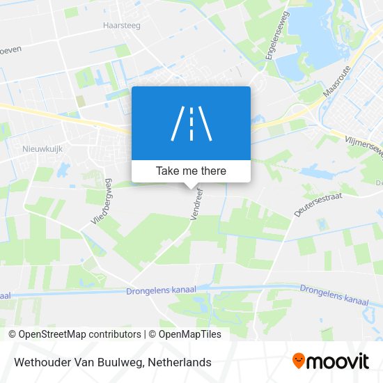 Wethouder Van Buulweg map