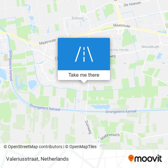 Valeriusstraat map