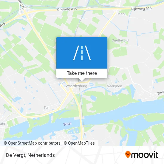 De Vergt map