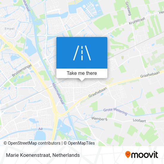 Marie Koenenstraat map