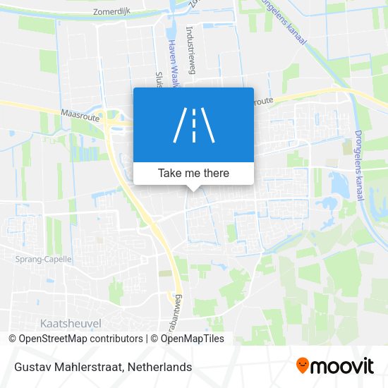 Gustav Mahlerstraat map