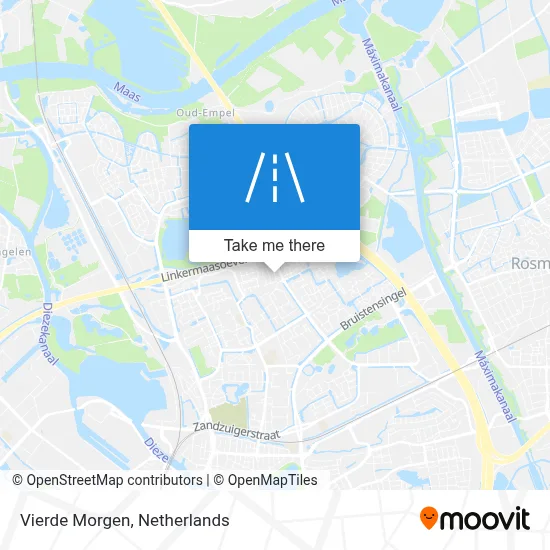 Vierde Morgen map