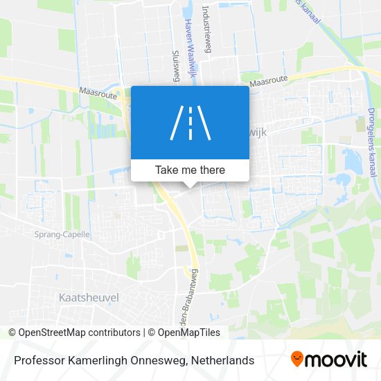 Professor Kamerlingh Onnesweg map