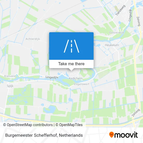 Burgemeester Schefferhof map