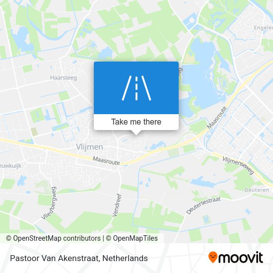 Pastoor Van Akenstraat map