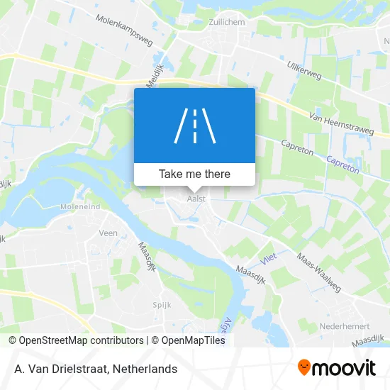 A. Van Drielstraat map