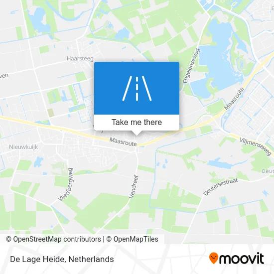 De Lage Heide map