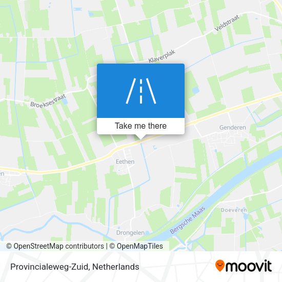 Provincialeweg-Zuid map