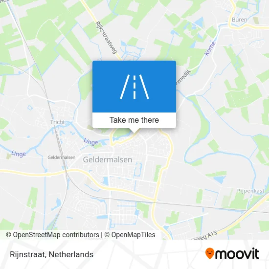 Rijnstraat map