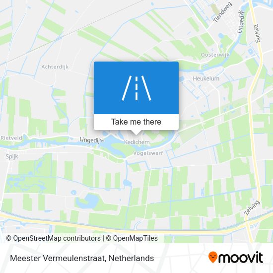Meester Vermeulenstraat map