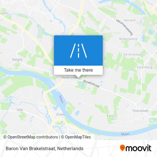 Baron Van Brakelstraat map