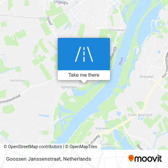 Goossen Janssenstraat map