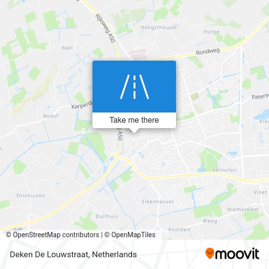 Deken De Louwstraat map