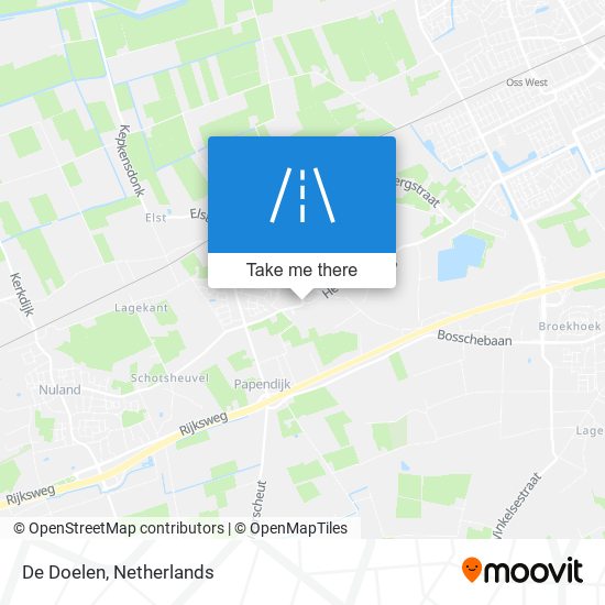 De Doelen map