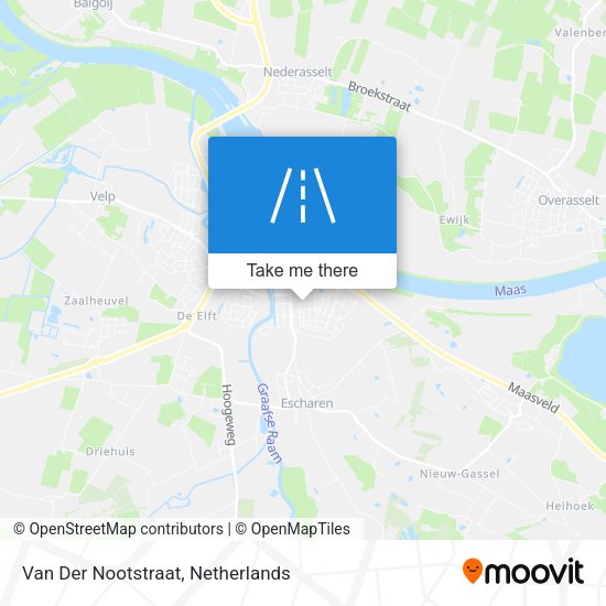 Van Der Nootstraat map