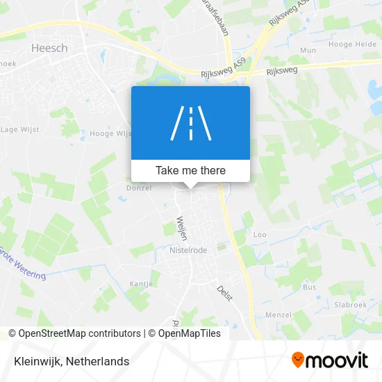 Kleinwijk map
