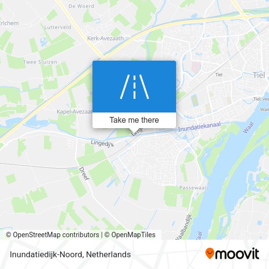 Inundatiedijk-Noord map