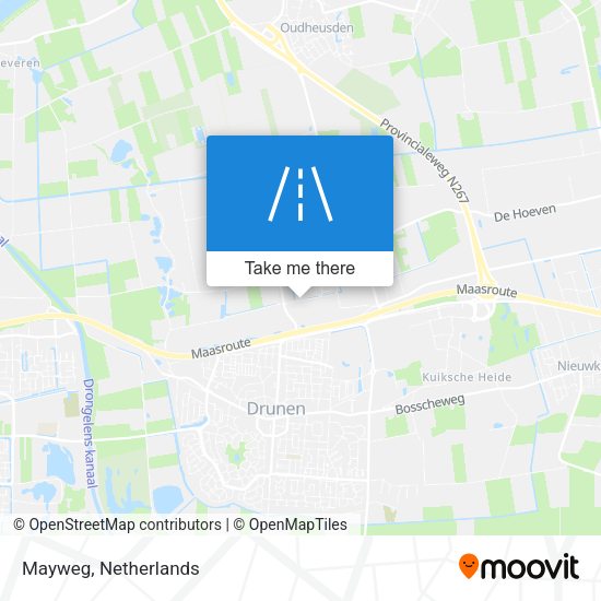 Mayweg map