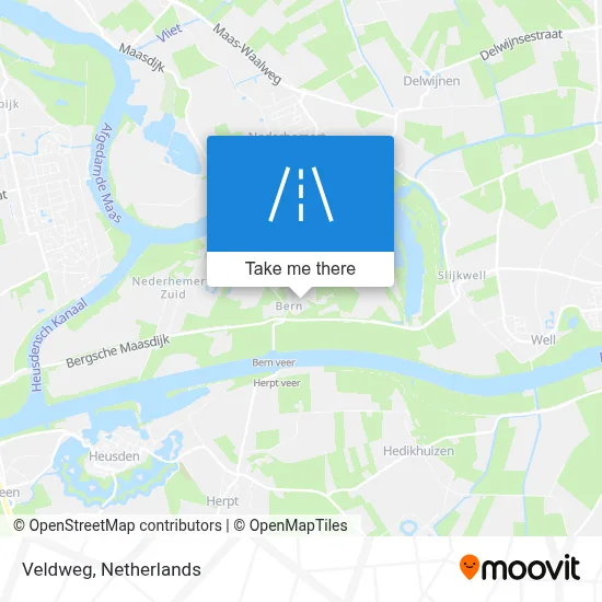 Veldweg map