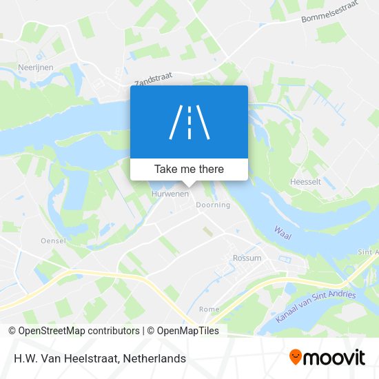H.W. Van Heelstraat map